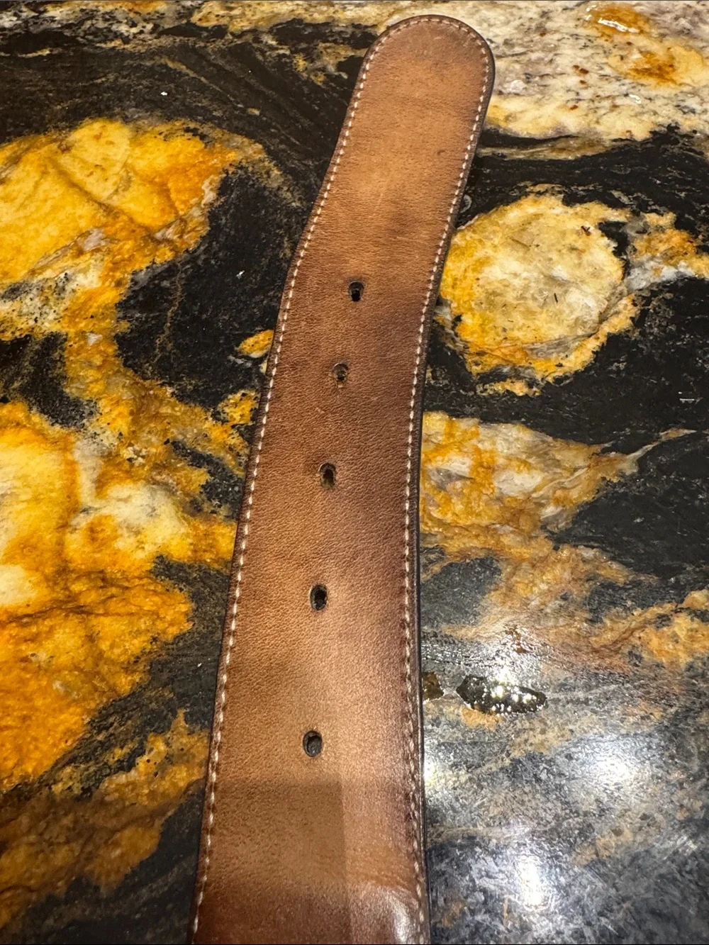 Gucci Navy and Red Web Stripe Belt with Gold Double G Buckle